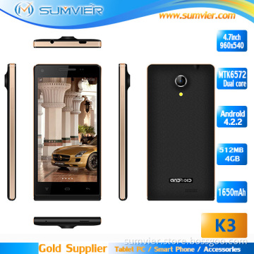 Mtk6572 Dual Core Android Smart Phone K3
